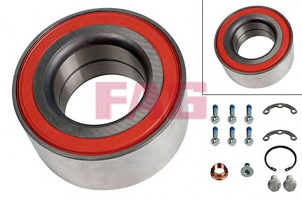 Купить запчасть FAG - 713667530 Подшипник ступицы задний MERCEDES W201, W202, W210, W124 713667530