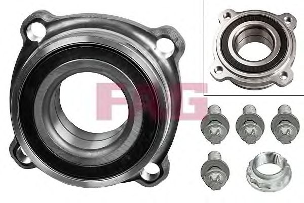 Купить запчасть FAG - 713667780 Подшипник ступицы задний BMW 5 E60, 7 E65, X5 E53 713667780