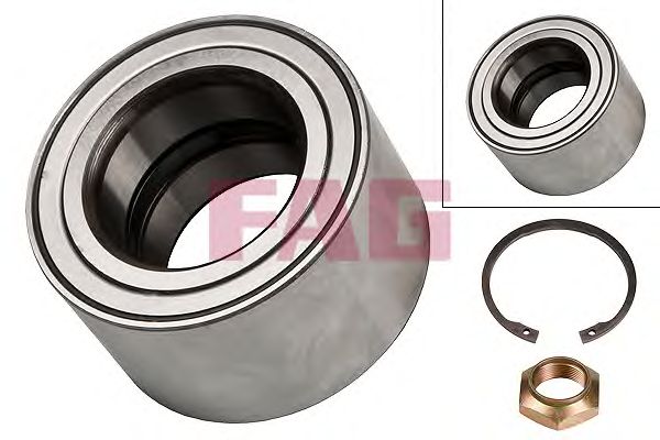 Купить запчасть FAG - 713690930 Подшипник ступицы передний FIAT DUCATO (244) 1100-1500кг 713690930