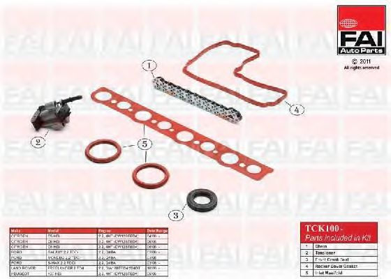 Купить запчасть FAI AUTOPARTS - TCK100 