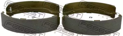 Купить запчасть FEBEST - 0102-HDJ100R Колодки барабанные TOYOTA LAND CRUISER 100 HDJ101/UZJ100 1998-2007 0102-HDJ100R