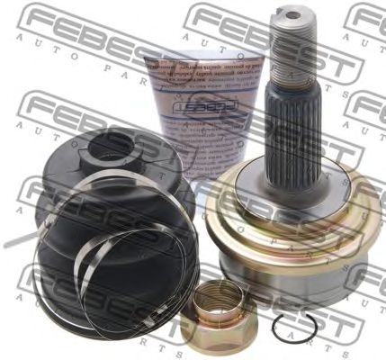 Купить запчасть FEBEST - 0110-KSP90Z19 ШРУС внешний 19х55,6х26 TOYOTA YARIS KSP90/NLP90/NSP90/SCP90 05-11 0110-KSP90Z19