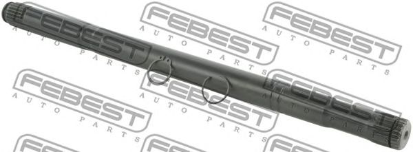 Купить запчасть FEBEST - 0112-ZZT251LH Полуось левая 23X425X23 TOYOTA AVENSIS T25 2003-2008 0112-ZZT251LH