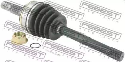 Купить запчасть FEBEST - 0114-200 ПРИВОД ПЕРЕДНИЙ ЛЕВЫЙ/ПРАВЫЙ 30X526X36 подходит для TOYOTA LAND CRUISER URJ202,UZJ200,VDJ200 2007.09- [EU] 0114-200