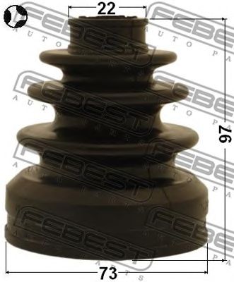 Купить запчасть FEBEST - 0115-GRX125 Пыльник ШРУСа внутренний LEXUS ES 05-12, IS 05-13, LIFAN SOLANO 08-14 0115-GRX125