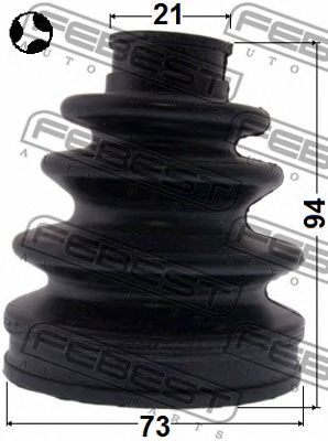 Купить запчасть FEBEST - 0115-NHW20RHT Пыльник ШРУСа внутр 0115-NHW20RHT