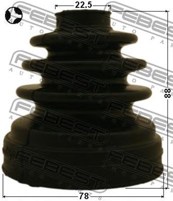 Купить запчасть FEBEST - 0115-ZNRRHT Пыльник ШРУСа внутренний TOYOTA AVENSIS T22 0115-ZNRRHT
