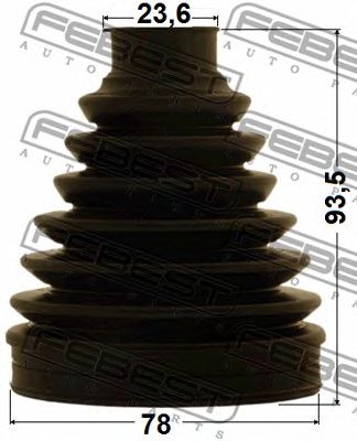 Купить запчасть FEBEST - 0117-NCP90 Пыльник ШРУСа 0117-NCP90
