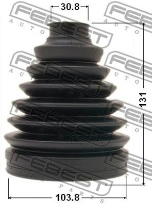Купить запчасть FEBEST - 0117P-067 Пыльник ШРУСа 0117P-067