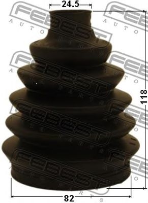 Купить запчасть FEBEST - 0117SXV20 Пыльник ШРУСа внешнего (комплект) TOYOTA CAMRY GRACIA MCV2#/SXV2# 1996.12-2001.09 [JP]/82*118*24.5 ММ