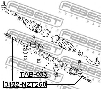 Купить запчасть FEBEST - 0122NZT260 