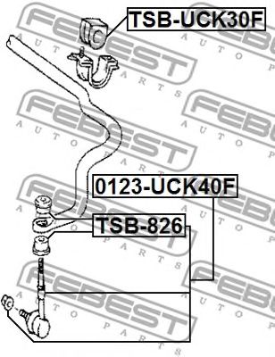 Купить запчасть FEBEST - 0123UCK40F 