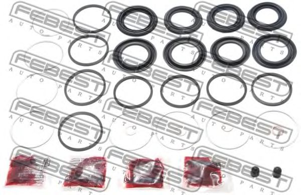 Купить запчасть FEBEST - 0175-FZJ100F Ремкомплект передн суппорта 0175-FZJ100F