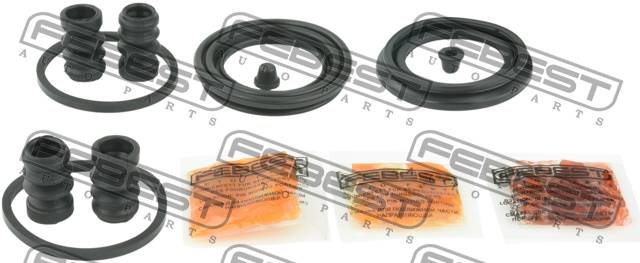 Купить запчасть FEBEST - 0175-QNC20F Ремкомплект суппорта переднего TOYOTA PASSO 0175-QNC20F