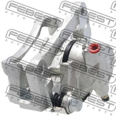 Купить запчасть FEBEST - 0177-FZJ105FR Суппорт передн правый TOYOTA LAND CRUISER 100/PRADO 90 0177-FZJ105FR