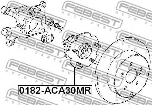 Купить запчасть FEBEST - 0182-ACA30MR Ступица 0182-ACA30MR