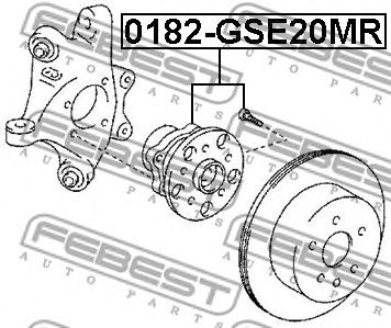 Купить запчасть FEBEST - 0182-GSE20MR Ступица 0182-GSE20MR
