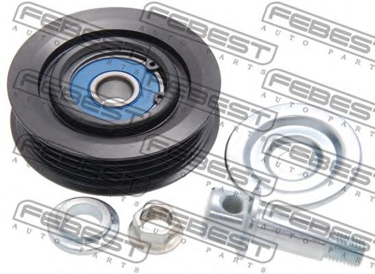 Купить запчасть Febest - 0187AT220 Ролик натяжной ремня кондиционера (комплект) TOYOTA CRESTA GX90/JZX9#/LX90/SX90 1992.10-1996.09 [JP]