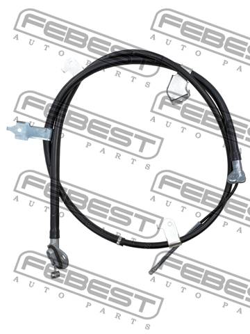 Купить запчасть FEBEST - 0199-PCACA30RH Трос ручного тормоза TOYOTA RAV4 III прав. 0199-PCACA30RH
