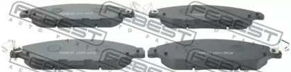 Купить запчасть FEBEST - 0201-R52F Колодки передние NISSAN PATHFINDER R52 2012- 0201-R52F