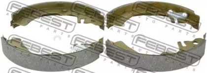 Купить запчасть FEBEST - 0202-E11R Колодки барабанные NISSAN MICRA/MARCH K12 2002-2010 0202-E11R