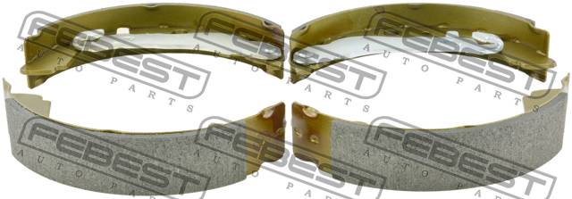 Купить запчасть FEBEST - 0202-G15RAR Колодки барабанные RENAULT LOGAN 0202-G15RAR