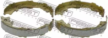 Купить запчасть FEBEST - 0202-T31R Колодки барабанные NISSAN QASHQAI J10E 2006-2013 0202-T31R