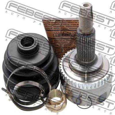 Купить запчасть FEBEST - 0210-072A44 ШРУС 0210-072A44