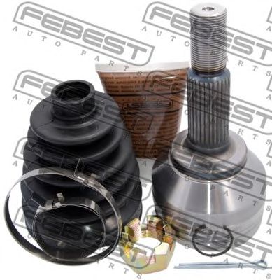 Купить запчасть FEBEST - 0210-J1016 ШРУС внешний NISSAN QASHQAI J10E 2006-2013 0210-J1016