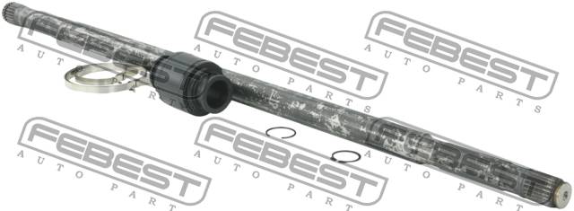 Купить запчасть FEBEST - 0212-E11RH ПОЛУОСЬ ПРАВАЯ 21X689X22 подходит для NISSAN NOTE UK MAKE E11E 2006.01-2013.08 [EL] 0212-E11RH