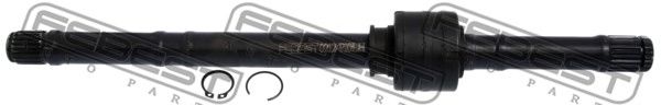 Купить запчасть FEBEST - 0212-P10LH Вал привода NISSAN PRIMERA P11E 1996.06-2002.01 0212-P10LH