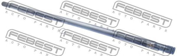 Купить запчасть FEBEST - 0212-Y61LH Полуось левая (31X936,5X28) 0212-Y61LH