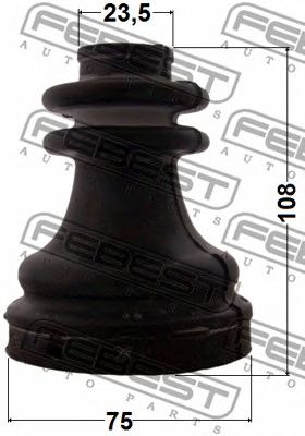 Купить запчасть FEBEST - 0215-G15RAATT Пыльник ШРУСа внутренний 75X108X23.5 NISSAN ALMERA G15RA 2012- 0215-G15RAATT