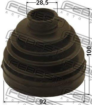 Купить запчасть FEBEST - 0215-R51R Пыльник ШРУСа 0215-R51R