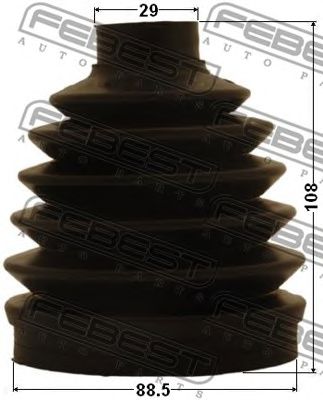 Купить запчасть FEBEST - 0217P-D40 Пыльник ШРУСа внешний NISSAN MURANO RUS MAKE Z52R 2016.06- 0217P-D40