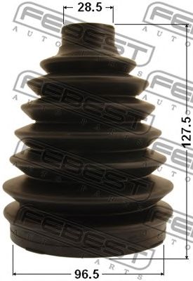 Купить запчасть FEBEST - 0217P-Z50 Пыльник ШРУСа внешний NISSAN MURANO 0217P-Z50