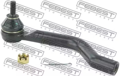 Купить запчасть FEBEST - 0221-J11ELH Наконечник рулевой левый NISSAN QASHQAI UK MAKE J11E 2013- 0221-J11ELH