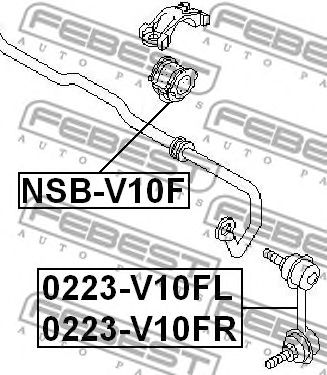 Купить запчасть FEBEST - 0223V10FR 
