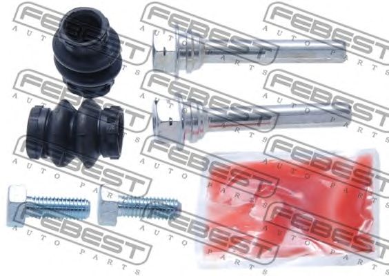 Купить запчасть FEBEST - 0274-K12EF-KIT Втулка направл задн суппорта NISSAN NOTE (ремкомпл с 2 втулками) 0274-K12EF-KIT