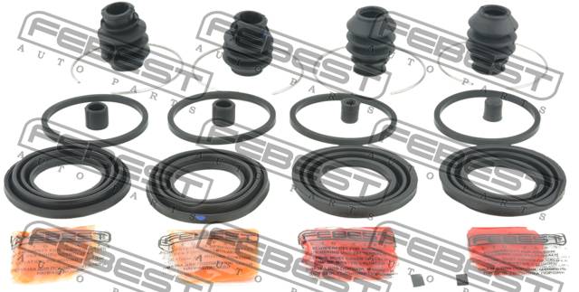 Купить запчасть FEBEST - 0275-E25F Ремкомплект передн суппорта NISSAN URVAN 01-12 0275-E25F