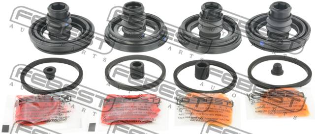 Купить запчасть FEBEST - 0275-R52F РЕМКОМПЛЕКТ СУППОРТА ТОРМОЗНОГО ПЕРЕДНЕГО 0275-R52F