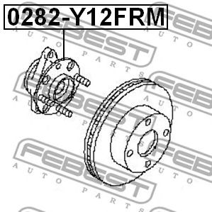 Купить запчасть FEBEST - 0282-Y12FRM Ступица 0282-Y12FRM
