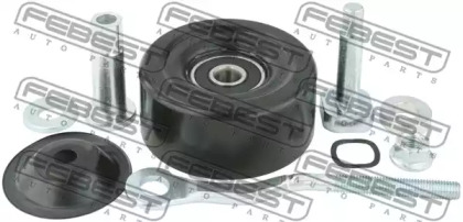 Купить запчасть FEBEST - 0287-D40B РОЛИК НАТЯЖНОЙ КОМПЛЕКТ подходит для NISSAN PATHFINDER R51M 2005.01-2014.11 [EL] 0287-D40B