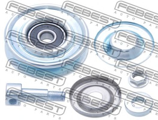 Купить запчасть FEBEST - 0287-P12 Ролик натяжной 0287-P12
