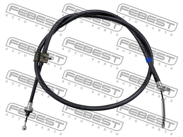 Купить запчасть FEBEST - 0299-BCC11XLH Трос ручника левый NISSAN TIIDA 0299-BCC11XLH