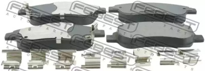 Купить запчасть FEBEST - 0301-REF Колодки передние HONDA CR-V RE3/RE4 2007-2012 0301-REF