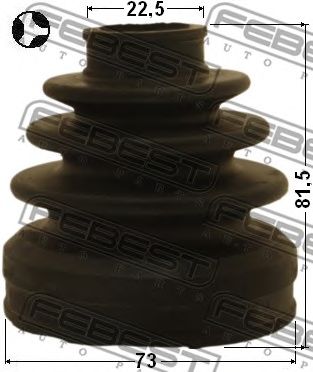 Купить запчасть FEBEST - 0315-YF4TR Пыльник ШРУСа внутренний HONDA PILOT YF4 2009-2011 0315-YF4TR