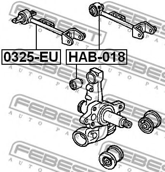 Купить запчасть FEBEST - 0325-EU Рычаг подвески 0325-EU