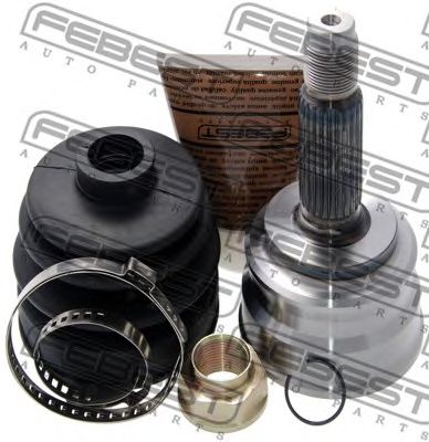 Купить запчасть FEBEST - 0410-043 ШРУС внешний MITSUBISHI COLT 2002-2012 0410-043