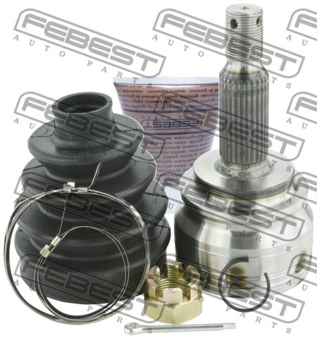 Купить запчасть FEBEST - 0410-GA ШРУС внешн (33x59.5x28) MITSUBISHI ASX GA# 2010- 0410-GA